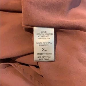 Charlotte Rousse dusty pink blouse